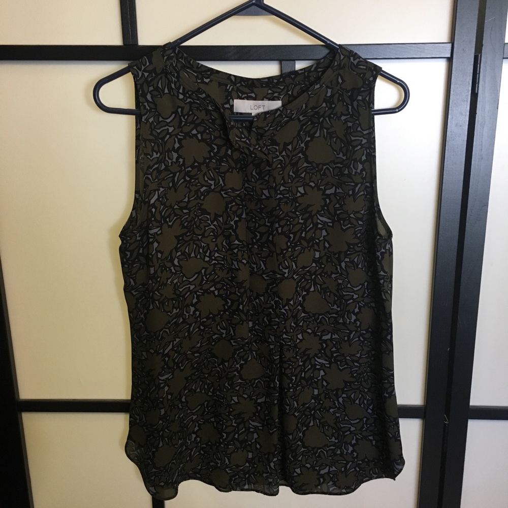 Loft Sleeveless Blouse